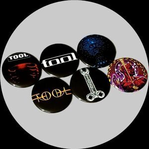 Tool Band Button Pins Rock Music